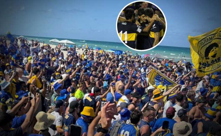 Un ex Boca llevó a sus hijos al banderazo de Miami: “Que vean lo que me tocó vivir”