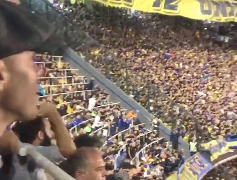 Un ex del Barça se emocionó con la magia de La Bombonera