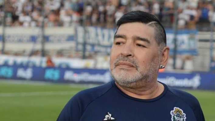 Un particular homenaje a Maradona antes del Boca-Banfield