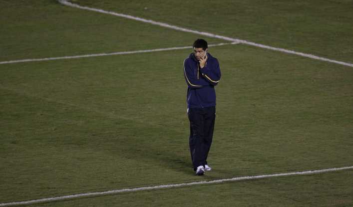 Un viaje al celular de Riquelme