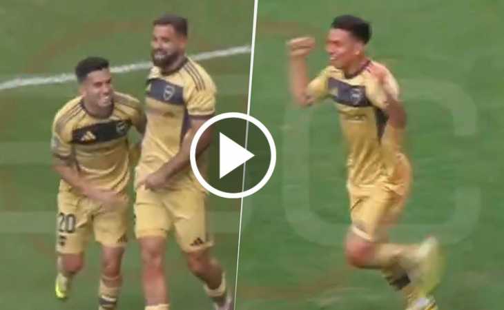 Una ráfaga: los goles de Giménez y Velasco para el 2-0 de Boca vs. Central Córdoba