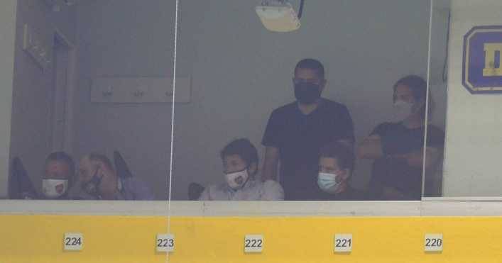 Uno por uno: quién estuvo en el palco de Riquelme tras una semana de tensión dirigencial