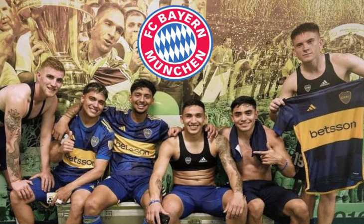 Valentín Barco surgió en Boca Predio, la rompió en el club, se fue hace poco y ahora lo quiere el Bayern Múnich