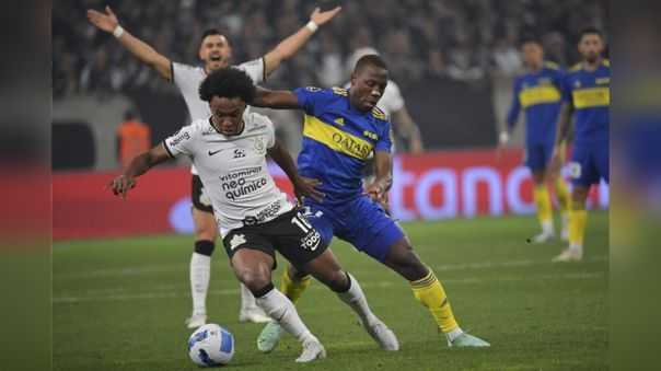 Valioso empate: Boca Juniors igualó 0-0 con Corinthians por la ida octavos de final de Copa Libertadores