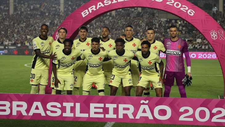 Vasco empató antes de visitar a Boca por la Sudamericana