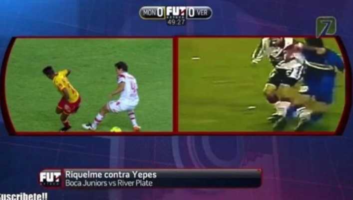 VDEO: Polo emuló el túnel de Riquelme