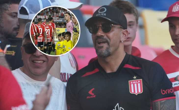 Verón subió una picante historia por el pasillo de Boca a Estudiantes: “Qué raro…”