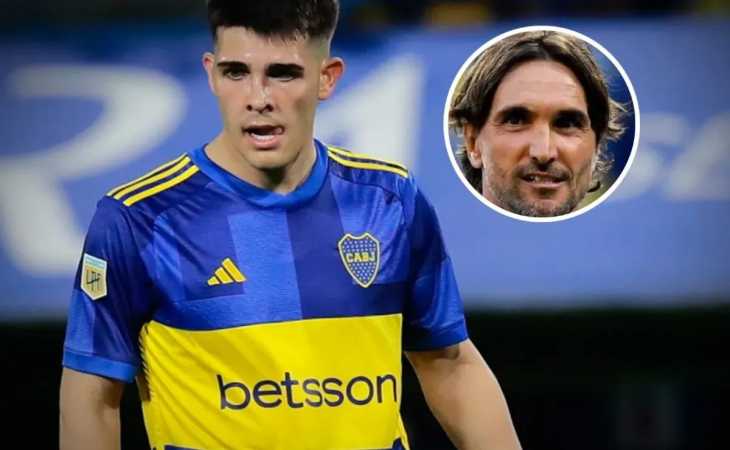 Vicente Taborda reveló una cruda charla que tuvo con Diego Martínez en Boca