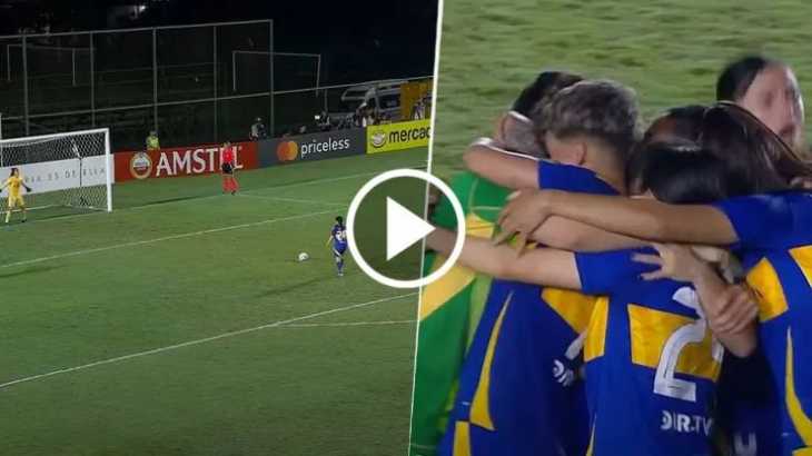 VIDEO: Boca eliminó a Santos y se metió en semifinales de la Copa Libertadores femenina: así fue la tanda de penales