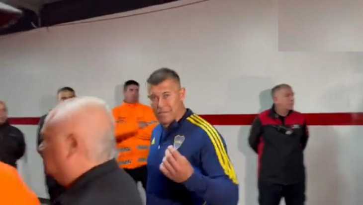 VIDEO: El gesto de Jorge Almirón al ser consultado sobre el penal de River