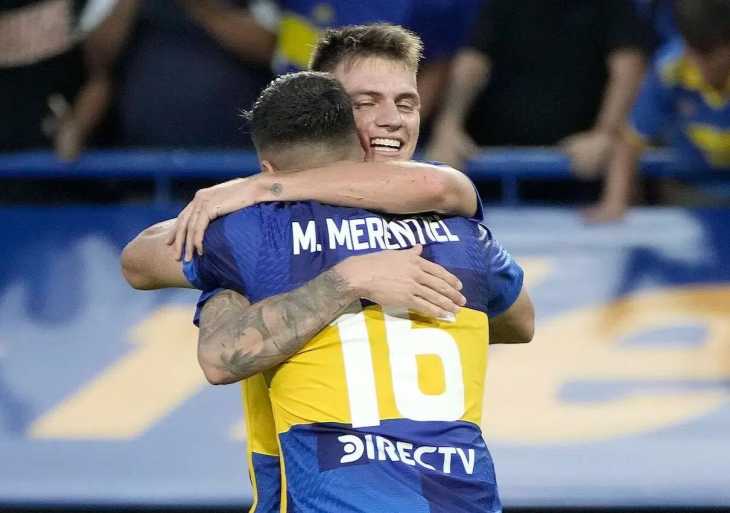 VIDEO: El gol de Merentiel para la victoria de Boca ante San Lorenzo