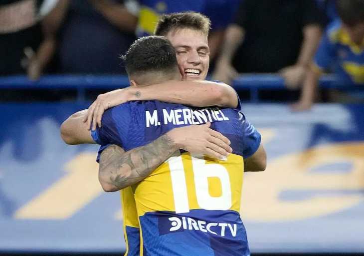 VIDEO: El gol de Merentiel para la victoria de Boca ante San Lorenzo