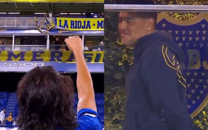 VIDEO: El sorpresivo gesto de Cavani para Riquelme y la confesión sobre su relación: Estoy feliz...