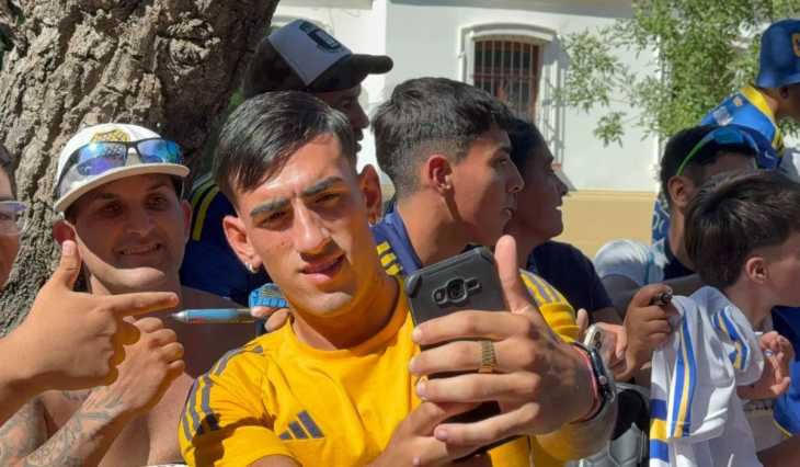 VIDEO: El tremendo recibimiento de los hinchas de Boca en Santiago del Estero