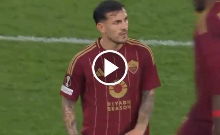 VIDEO: En Boca se frotan las manos: Paredes estalló de bronca contra Ranieri en pleno partido de la Roma