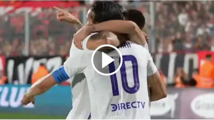VIDEO: Genialidad de Zeballos: el golazo de Kevin Zenón para el 1-0 de Boca ante Newells