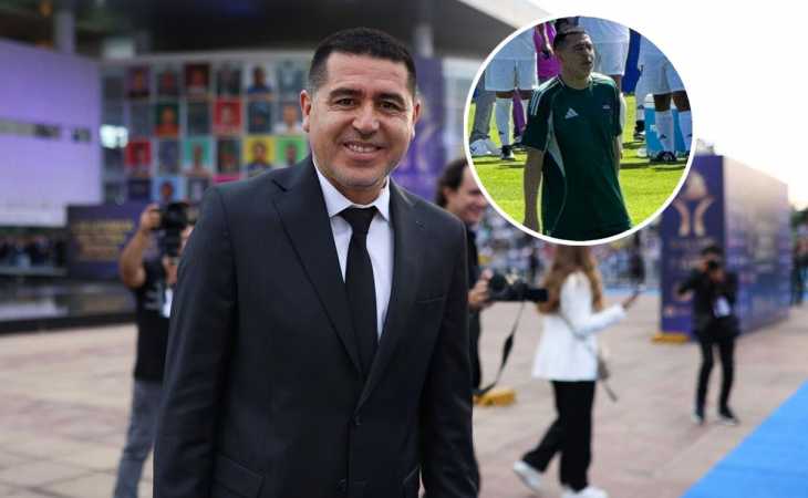 Video imperdible: Juan Román Riquelme volvió al fútbol con Kaká, Godín y Felipe Melo en Paraguay