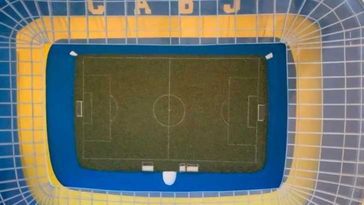 VIDEO: La maqueta de la nueva Bombonera que le presentaron a Riquelme