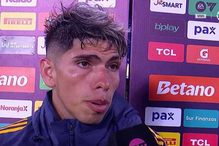 VIDEO: Las sensaciones de Carlos Palacios tras volver a jugar con Boca en el triunfo ante Barracas