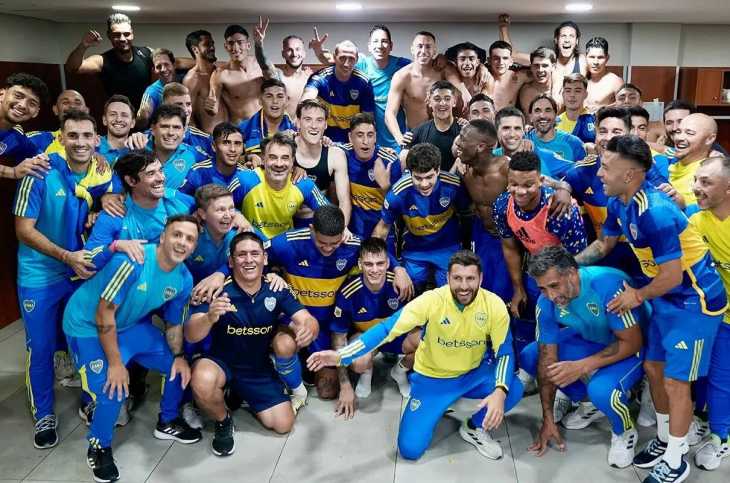 VIDEO: Los festejos de Boca en el Kempes tras el triunfo ante River