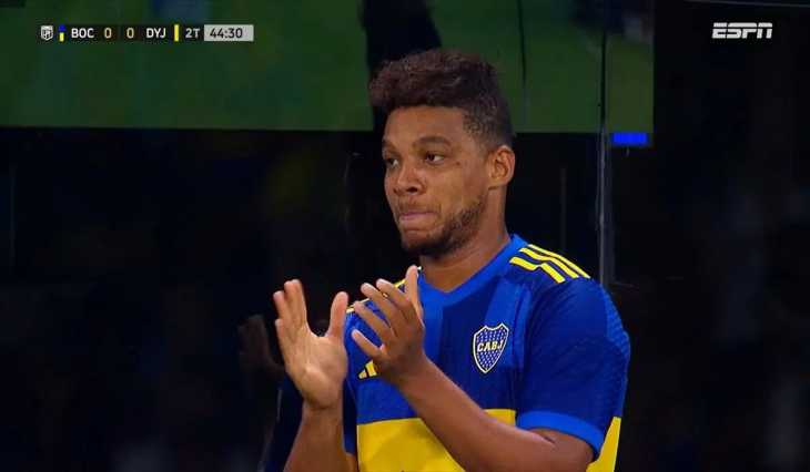 VIDEO: Los silbidos de los hinchas de Boca contra Fabra y Pol Fernández