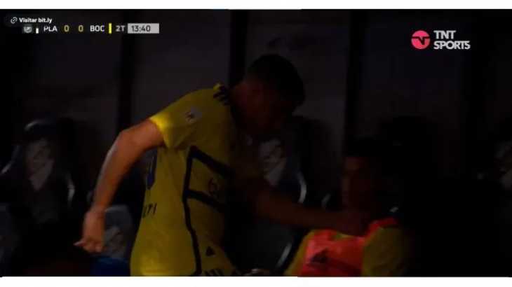 VIDEO: ¡Merentiel en llamas! el gesto del uruguayo tras ser reemplazado en el empate ante Platense