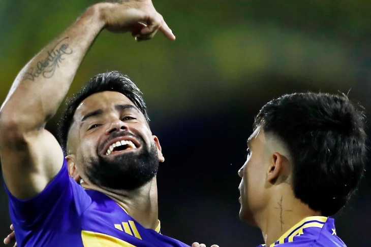 VIDEO: Mirá desde otro ángulo del gol de Milton Giménez para la victoria de Boca ante Unión