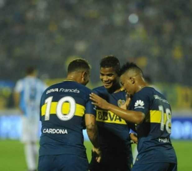 VIDEO: Mira la recocha que armaron dos de los colombianos de Boca Juniors