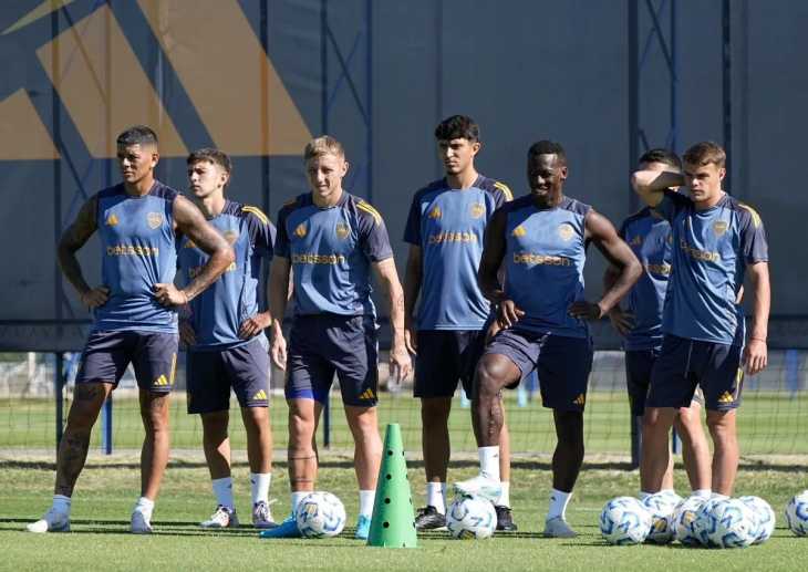 VIDEO: Mirá lo mejor de un nuevo entrenamiento de Boca en la pretemporada 2025