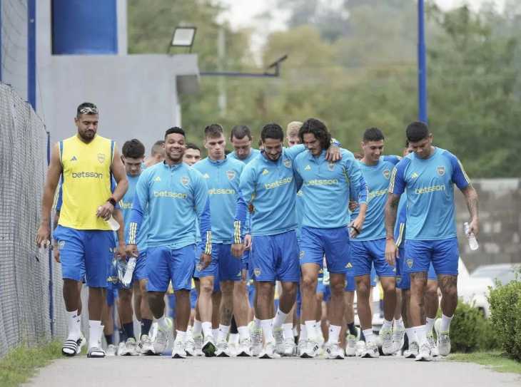 VIDEO: Mirá un nuevo entrenamiento de Boca de cara al cruce ante Sportivo Trinidense