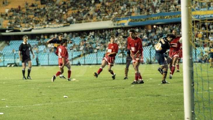 VIDEO: Se cumplen 25 años del primer gol de Riquelme en Boca