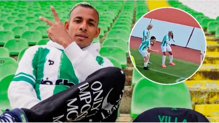 VIDEO: Sebastián Villa convirtió su primer gol en Europa y festejó bailando