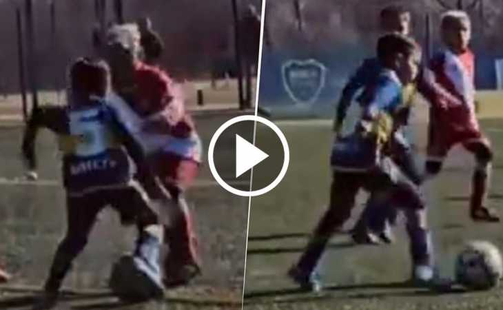 Video viral: Noah Díaz, el crack de la categoría 2017 de Boca que deslumbra a todos con sus gambetas
