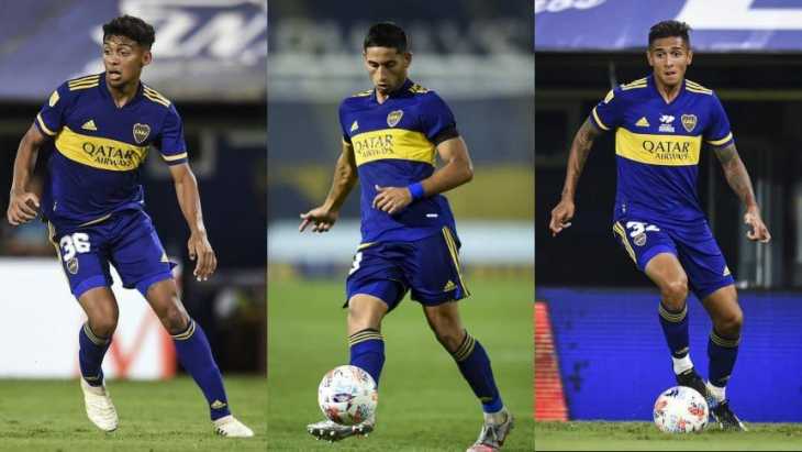 Vuelve la MVA en Boca: cuándo fue la última vez que Medina, Varela y Almendra jugaron juntos