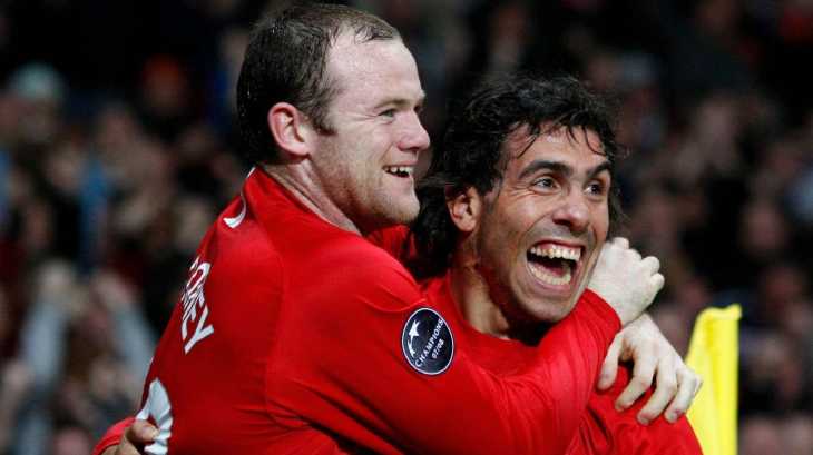 Wayne Rooney contó que Carlos Tevez era su compañero favorito