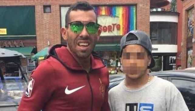 Y pensar que se quejaban del sobrepeso de Tevez...