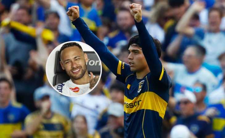 Zeballos explicó por qué festejó “a lo Neymar” su gol ante River