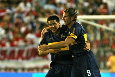 Riquelme brilló más que Ortega
