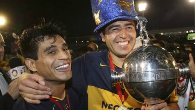 Riquelme se despide de Boca con la Copa Libertadores
