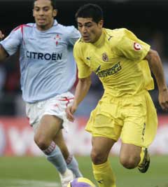 Riquelme, en la recámara del Madrid