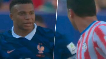 A lo argentino: el insulto de Mbappé a Junior Alonso que captaron las cámaras