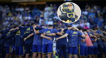 A pesar de su pasado en River, un ex Boca subió una foto del cumpleaños azul y oro de su hijo