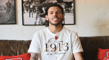 Agustín Martegani fue presentado en DIM, pero los hinchas no lo recibieron bien por sus números en Boca