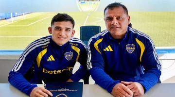 Arruabarrena medita poner de titular a Dylan Gorosito y Boca le renovó el contrato