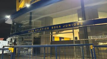 Así avanza la obra de Boca en la puerta principal de La Bombonera