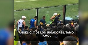 Así fue el apriete de la barra de Boca a los plateístas