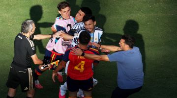 Atento, Boca: Paredes fue informado por la FIFA tras la pelea en la final del mundo
