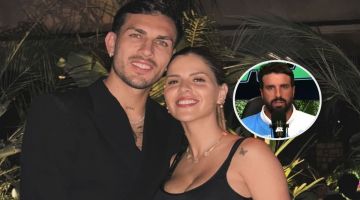 Azzaro le respondió a la mujer de Paredes y ella contraatacó con todo al periodista: “Una falta de respeto”