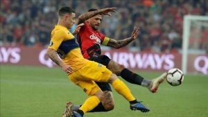 Boca Juniors fue víctima del VAR, pero sale victorioso de Brasil
