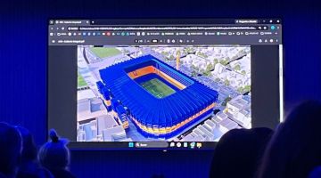 Boca presento a un grupo de socios el proyecto para La Bombonera